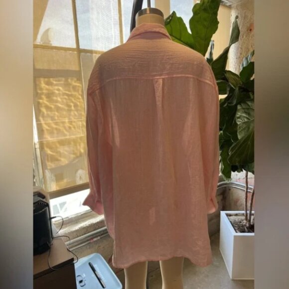 Solai The Label Poolside Oversized Button Top - Picture 7 of 7